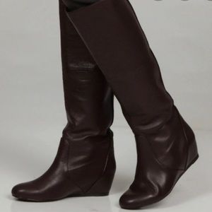 Report Earling Brown Wedge Boots